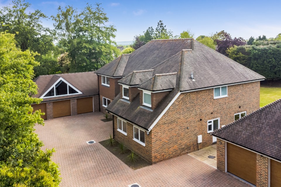 Sitting behind electric gates in Haywards Heath is this hidden gem